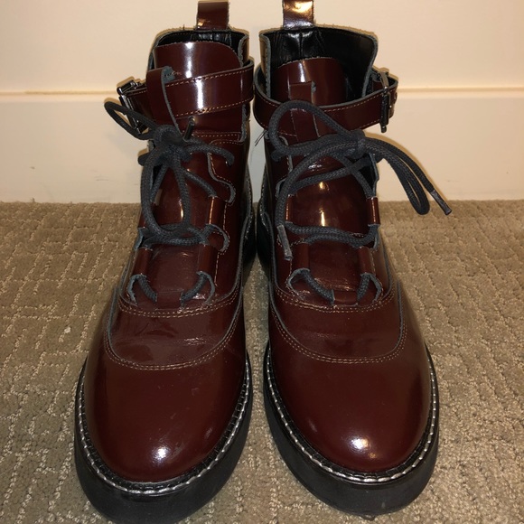 STEVE MADDEN burgundy boot - Picture 2 of 5